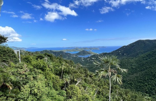 Upper Carolina Villa | Endless Views from this perfect pool villa just minutes from Maho Bay