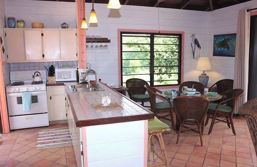 Fish Bay Villa | Escape to "Over the Rainbow" – your own private Caribbean cottage complete with a private pool, ocean view, and a/c. Experience tranquility in a stunning tropical paradise. Book your dream getaway today!