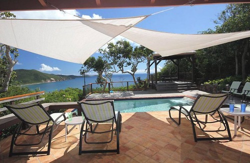 Fish Bay Villa | Escape to "Over the Rainbow" – your own private Caribbean cottage complete with a private pool, ocean view, and a/c. Experience tranquility in a stunning tropical paradise. Book your dream getaway today!