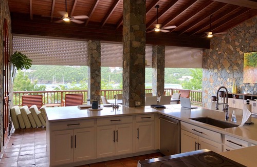 Great Cruz Bay Villa | Exclusive Sunset Villa Beautiful private Caribbean estate home on Great Cruz Bay