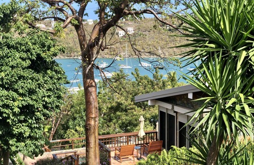 Great Cruz Bay Villa | Exclusive Sunset Villa Beautiful private Caribbean estate home on Great Cruz Bay