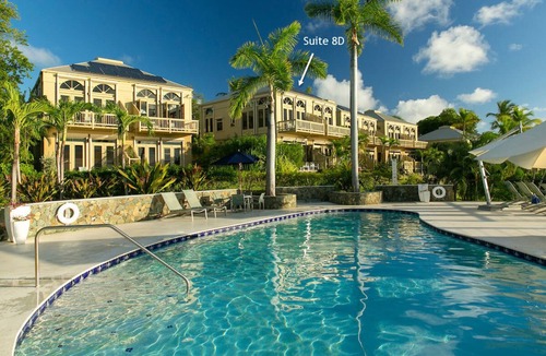 Estate Enighed Condo | Gallows Point 8D, luxury oceanview upper premium condo at Gallows Point Resort.