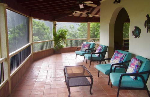 Upper Carolina Villa | Great Coral Bay View! solar power and central to beaches and hiking