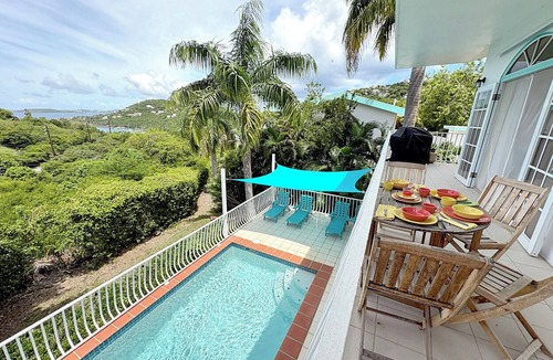 Estate Chocolate Hole and Great Cruz Bay Villa | Great family home w/private pool, a/c! Close to Cruz Bay!