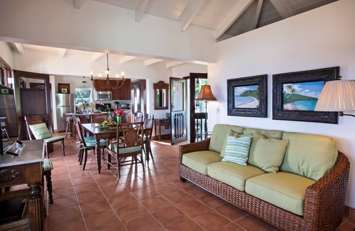 Maho Bay Quarter Villa | Great Turtle Villa, All Solar, Luxury Villa with Super Views/Pool/2-8 Guests