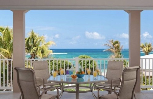 Estate Salt River Villa | ​Hibiscus Beach House! 2 bedroom, 2.5 bath, take 30 steps to your private beach