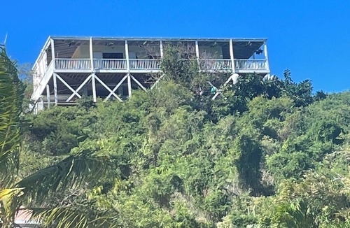 Estate Enighed House | Home on Beach on Private Island Available for Holidays Overlooking Caribbean Sea