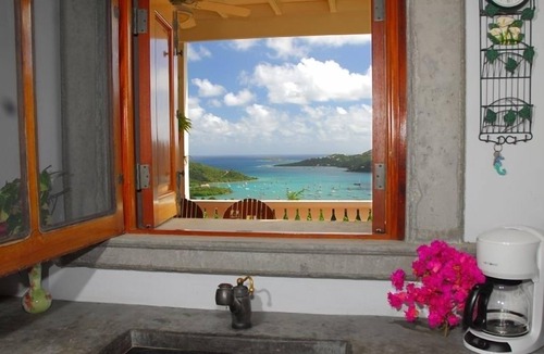 Maho Bay Quarter House | La Bella Villa (2BR/2BA) Great views, spectacular pool, magical villa!