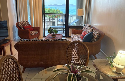 Red Hook Condo | Lovely gated Condo with pool and restaurant on the compound!