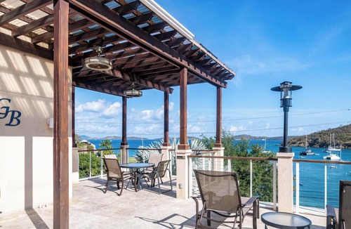 Estate Enighed Condo | Luxury Grande Bay one bedroom downtown Cruz Bay!
