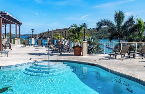 Estate Enighed Condo | Luxury Grande Bay one bedroom downtown Cruz Bay!