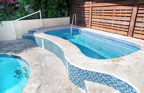 Estate Enighed Condo | Luxury Grande Bay one bedroom downtown Cruz Bay!