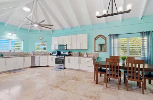 Estate Enfield Green House | Luxury Waterfront 3 bedroom Villa in St. Croix Private Pool, & Spacious Deck
