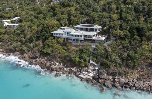 Peterborg House | Magens Bay Luxury 5BR PRIVATE BEACH Waterfront Villa with Pool