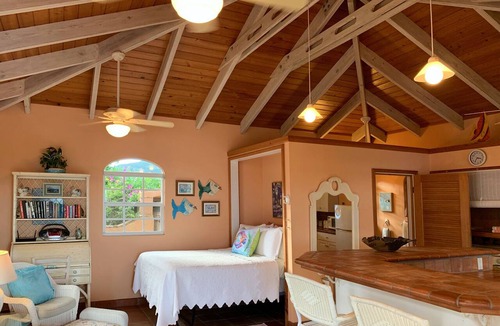 Lower Carolina House | Memory Daze ~ Backup Power, Pool + Coral Bay Views!