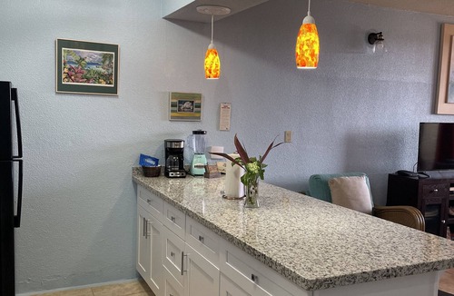 Estate Golden Rock Condo | Modern 1 bed 1 bath beachfront condo with breathtaking views 5 minutes from town