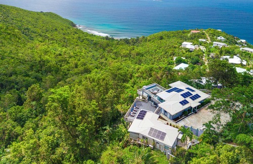 Estate Caret Bay Villa | New Listing! Northside Retreat Heated Pool Generator Luxury Amenities