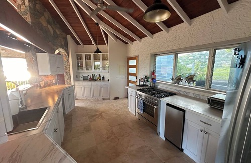 Estate Chocolate Hole and Great Cruz Bay Villa | New rental, Newly Renovated 3br/2ba - open main room/beautiful view/large pool