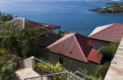 Estate Chocolate Hole and Great Cruz Bay Villa | Palm Hill - Beautiful island villa with spectaular sunsets!