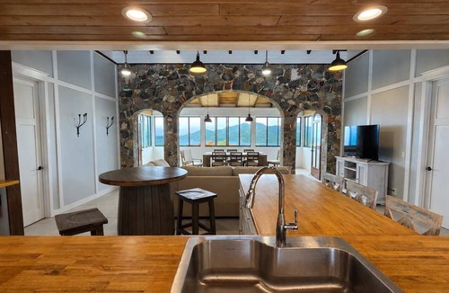 Ajax Peak House | Panoramic Views | Upper Carolina Villa | 50ft Pool