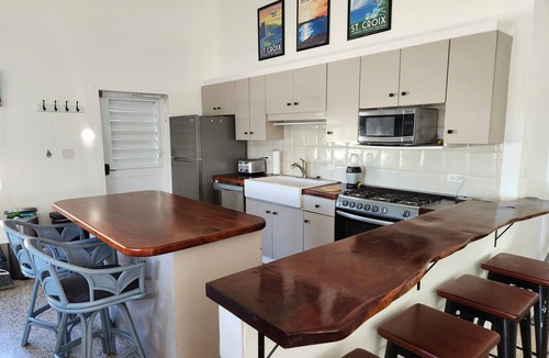 Judith's Fancy House | Private Home, A/C, Large Private Heated Pool, Ocean View, Outdoor Bar & Patio