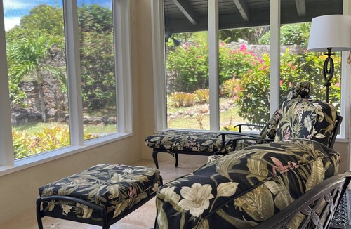Estate Chocolate Hole and Great Cruz Bay House | Private Pool overlooking ocean, large deck on Estate Property. Great Privacy.