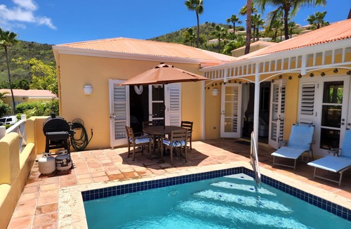 Slob Villa | Private pool with a spectacular ocean view!