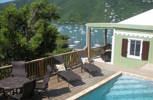 Estate Carolina Cottage | Quaint Studio Cottage with private pool overlooking beautiful Coral Bay