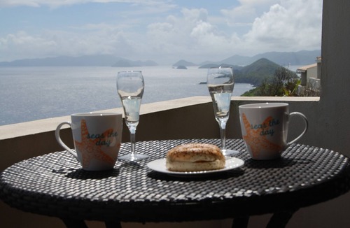 Rosendal Condo | Quiet & Comfortable 2 Bedroom Condo with Beautiful Panoramic Down Island Views