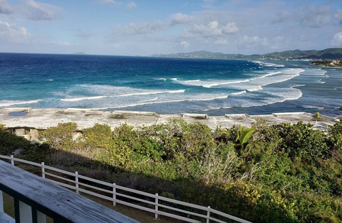 Estate Saint John Condo | Relaxing Ocean View at Family-Friendly Condo with Pool