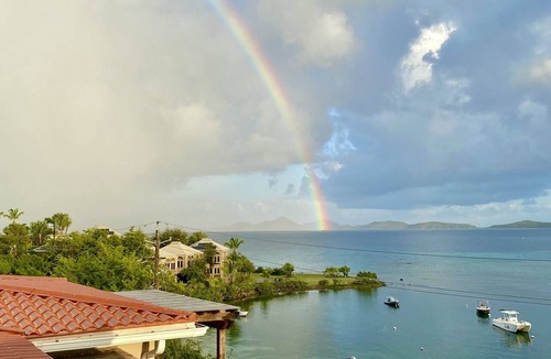 Estate Enighed Condo | Romantic penthouse condo with the best view in the Virgin Islands
