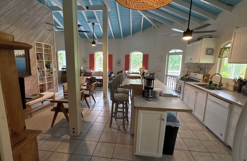 Estate Saint Quaco and Zimmerman House | Rose Island is a beautiful 1 bedroom house on St John, perfect for getaway