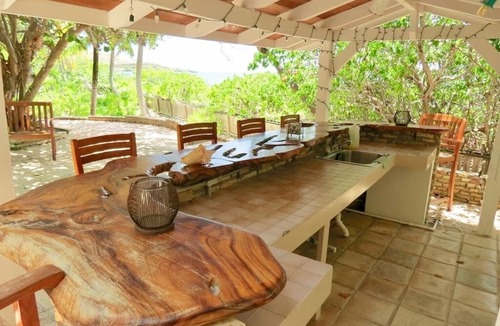 Slob Villa | Sandy waterfront Villa with stunning views of Buck Island.