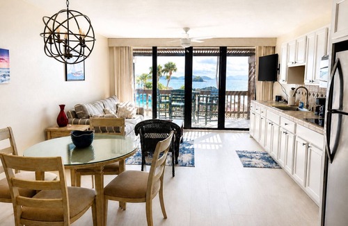Red Hook Condo | Sapphire Paradise at Sapphire Beach! Just a few steps away from sand and surf.