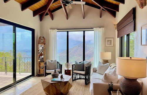 Estate Carolina Villa | Sapphire Peak 2br/2ba Private Pool, Panoramic Views, AC throughout, generator!
