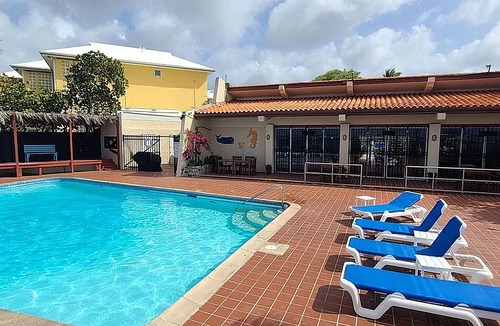 Estate Golden Rock Condo | Sea Turtle Condo with Loaded Amenities