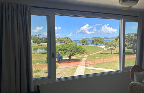 Red Hook Condo | SEAbbatical on Sapphire- Steps to the beach! Sleeps 5