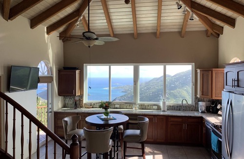 Maho Bay Quarter Villa | SEAclusion : Panoramic Ocean Views Sunset & Sunrise - On top Ajax Peak