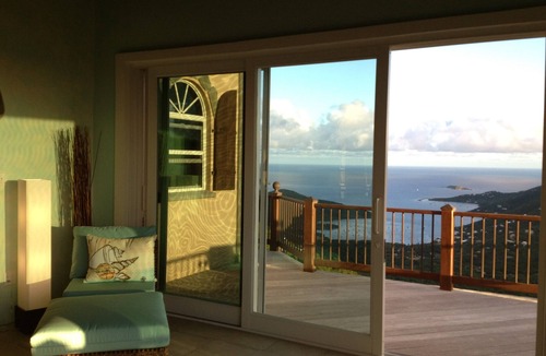 Maho Bay Quarter Villa | SEAclusion : Panoramic Ocean Views Sunset & Sunrise - On top Ajax Peak