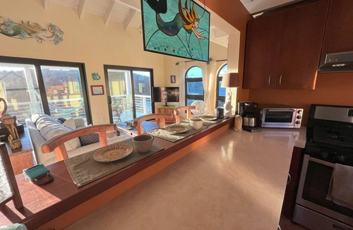 Estate Mandal Villa | Secluded Villa w/Pool, Ocean Views! Great Snorkeling! Solar back-up added 12/24