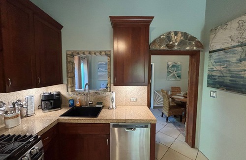 Fish Bay Villa | Sol Cottage Villa 2 BR, 1 BA, pool, lush landscaping, AC in fabulous Fish Bay