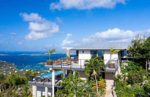 Monte Villa | "St. John Great House" The islands most spectacular view.