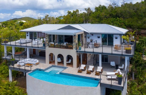 Monte Villa | "St. John Great House" The islands most spectacular view.
