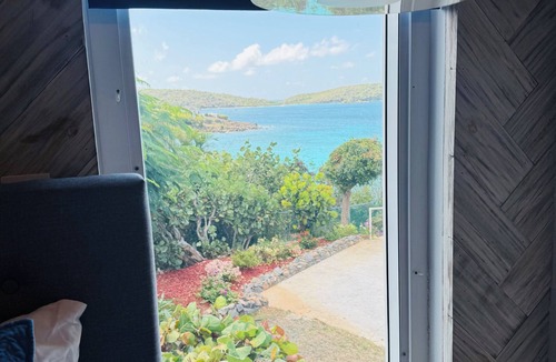 Nazareth Villa | St Thomas 3BR Oceanside Villa with Views: Steps to Beach, Pool & Restaurants