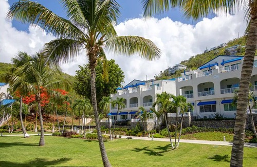 Flag Hill Condo | Studio Condo, Sleeps 4, Mini Kitchen, at Limetree Beach Resort in Saint Thomas!