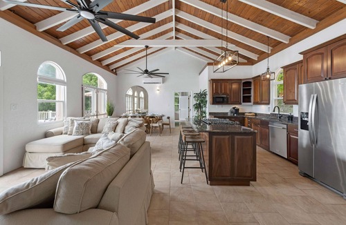 Estate Saunders Gut Villa | Stunning 3-bed/bath Villa with AC, WiFi, & Solar perched above lovely Coral Bay