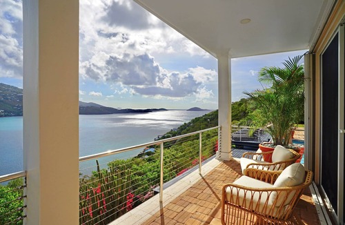 Estate Peterborg Villa | Stunning 360° Views of Magens Bay, St.John & BVI's. Luxury 6 bedroom villa