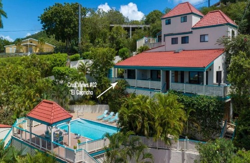 Estate Enighed Condo | Stunning Corner Condo – Breathtaking Water Views & Modern A/C Comfort!