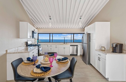 Estate Lovenlund Condo | Stunning Ocean Views, 2BR/2Bath Completely Refurnished & Minutes to Magens Bay