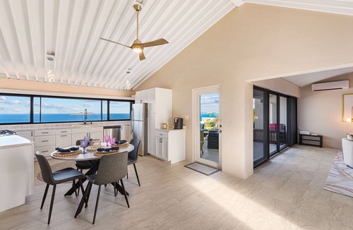 Estate Lovenlund Condo | Stunning Ocean Views, 2BR/2Bath Completely Refurnished & Minutes to Magens Bay